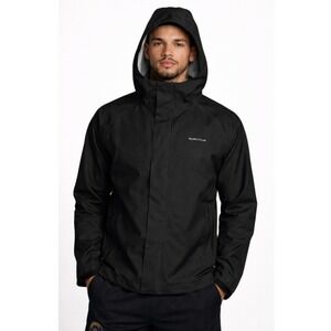 Grundens Men's Black Waterproof Fishing Rain Coat Neptune Jacket Size 5XL NWT